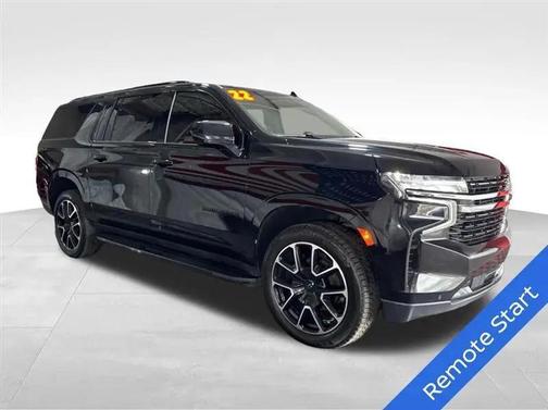 Black 2022 Chevrolet Suburban RST