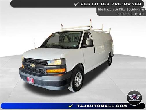 Summit White 2021 Chevrolet Express 3500 RWD 3500 Extended Wheelbase WT
