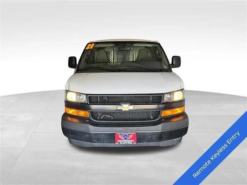 Summit White 2021 Chevrolet Express 3500 RWD 3500 Extended Wheelbase WT