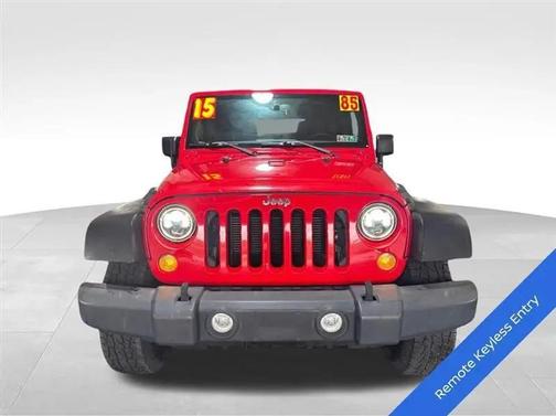 Firecracker Red Clear Coat 2015 Jeep Wrangler Unlimited Sport