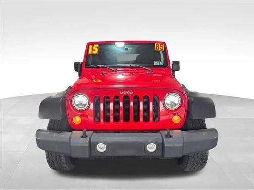 Firecracker Red Clear Coat 2015 Jeep Wrangler Unlimited Sport