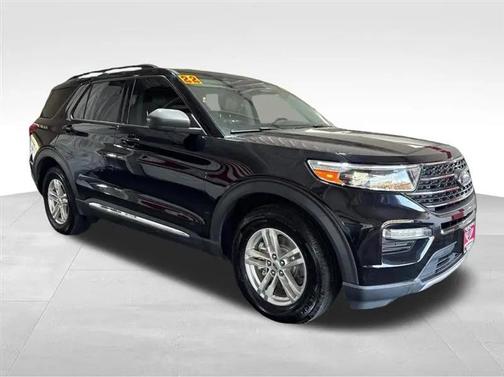 Agate Black Metallic 2022 Ford Explorer XLT