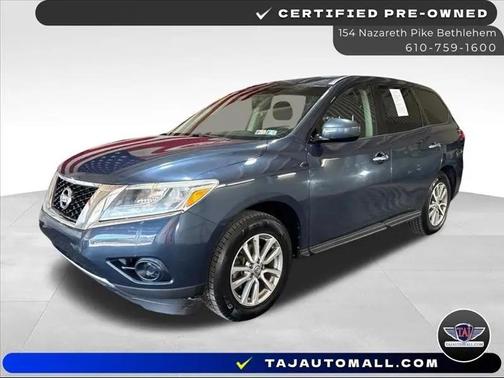 Arctic Blue 2014 Nissan Pathfinder S
