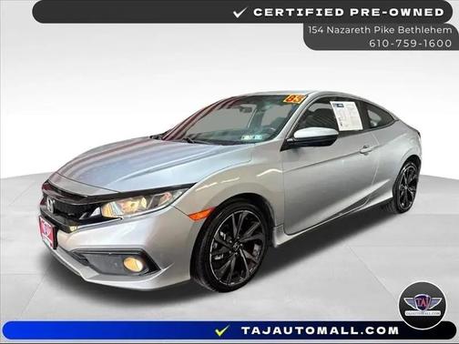 Lunar Silver Metallic 2019 Honda Civic Sport