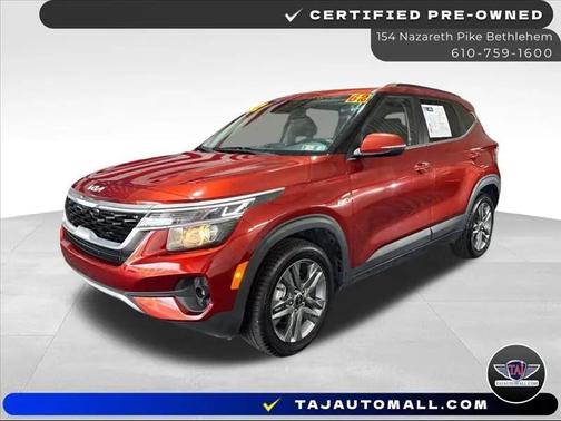 Mars Orange 2022 Kia Seltos S