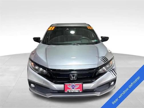 Lunar Silver Metallic 2021 Honda Civic Sport