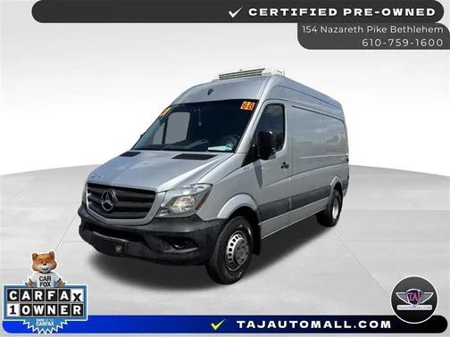 Silver 2017 Mercedes-Benz Sprinter 3500 Cargo 144 WB