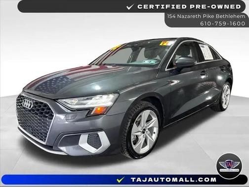 Manhattan Gray Metallic 2022 Audi A3 Premium