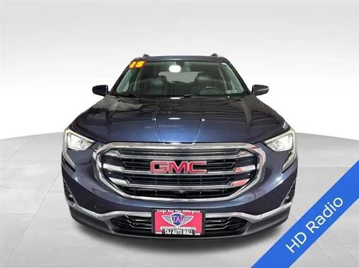 Blue Steel Metallic 2018 GMC Terrain SLT