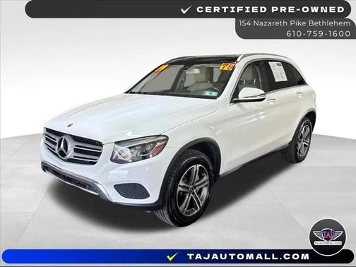 White 2019 Mercedes-Benz GLC 300 4MATIC