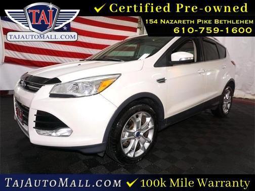 White Platinum Clearcoat Metallic 2016 Ford Escape Titanium