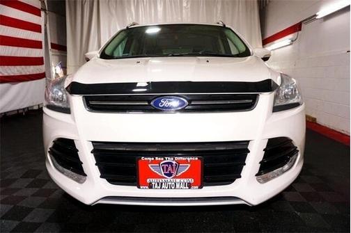 White Platinum Clearcoat Metallic 2016 Ford Escape Titanium