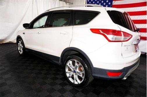 White Platinum Clearcoat Metallic 2016 Ford Escape Titanium