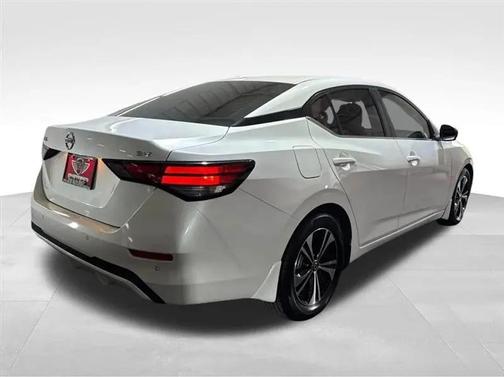 Aspen White Tricoat 2021 Nissan Sentra SV