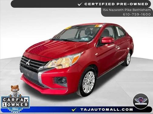 Red 2022 Mitsubishi Mirage G4 LE