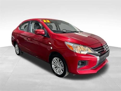 Red 2022 Mitsubishi Mirage G4 LE