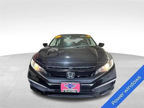 Crystal Black Pearl 2020 Honda Civic LX