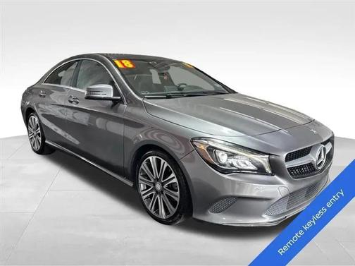 Mountain Grey Metallic 2018 Mercedes-Benz CLA 250 4MATIC