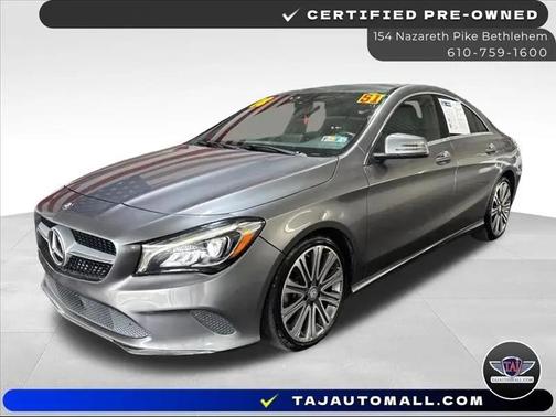 Mountain Grey Metallic 2018 Mercedes-Benz CLA 250 4MATIC