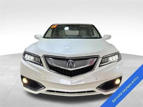 White Diamond Pearl 2017 Acura RDX Advance Package
