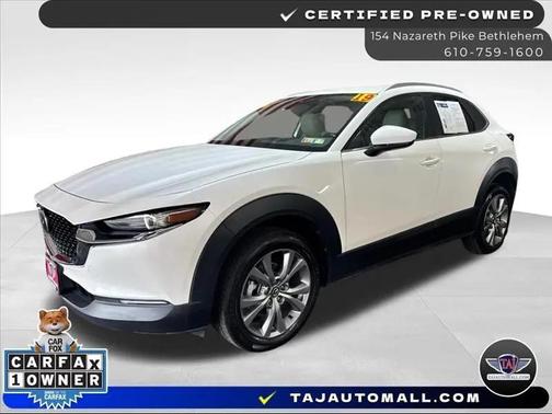 Snowflake White Pearl Mica 2022 Mazda CX-30 2.5 S Preferred Package