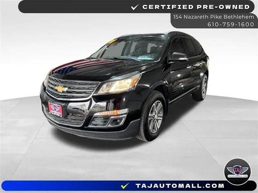 Black Metallic 2017 Chevrolet Traverse 1LT