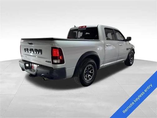 Bright Silver Metallic Clearcoat 2017 RAM 1500 Rebel