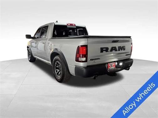 Bright Silver Metallic Clearcoat 2017 RAM 1500 Rebel