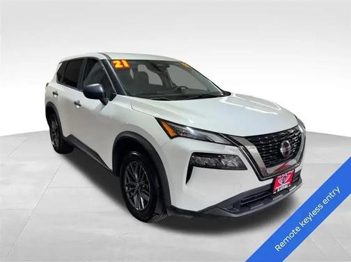 Glacier White 2021 Nissan Rogue S