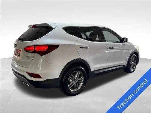 Pearl White 2018 Hyundai Santa Fe Sport 2.4L