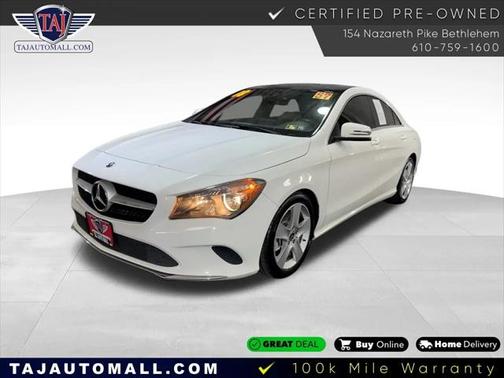 2018 Mercedes-Benz CLA 250 4MATIC
