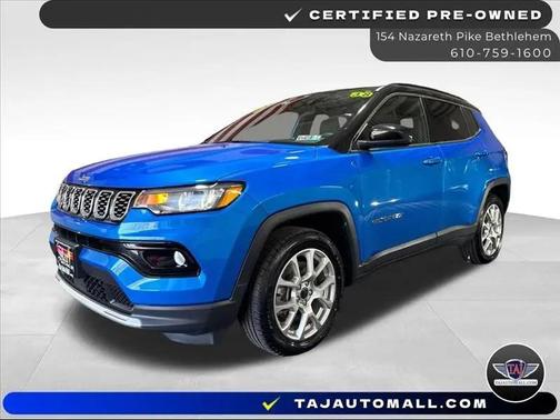 Hydro Blue Pearlcoat 2025 Jeep Compass Limited