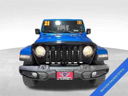 Hydro Blue Pearlcoat 2021 Jeep Gladiator Willys