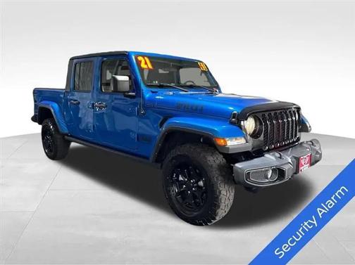 Hydro Blue Pearlcoat 2021 Jeep Gladiator Willys