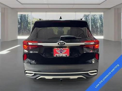 Cherry Black 2021 Kia Seltos S
