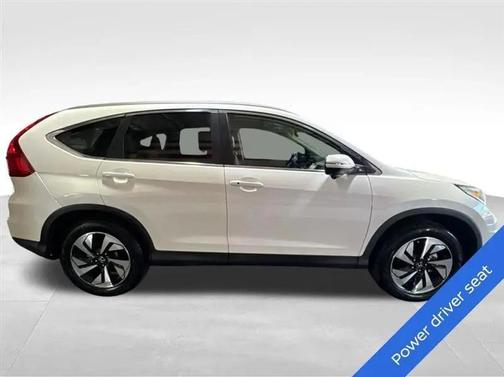White 2015 Honda CR-V Touring