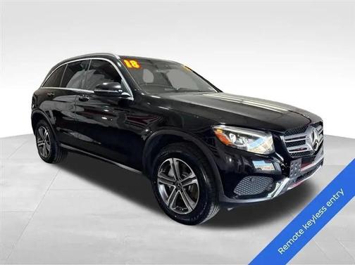 Black 2018 Mercedes-Benz GLC 300 4MATIC