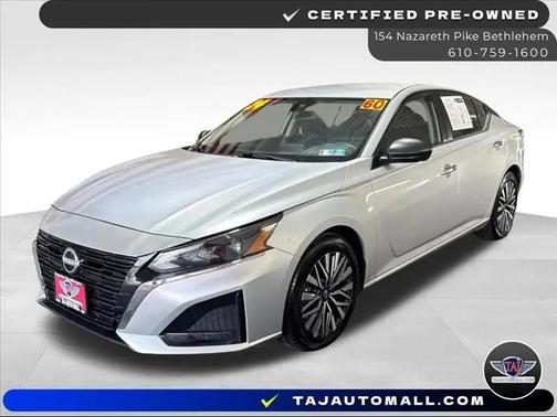 Brilliant Silver Metallic 2024 Nissan Altima 2.5 SV