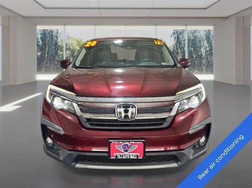 Maroon 2020 Honda Pilot AWD EX
