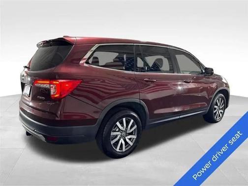Maroon 2020 Honda Pilot AWD EX