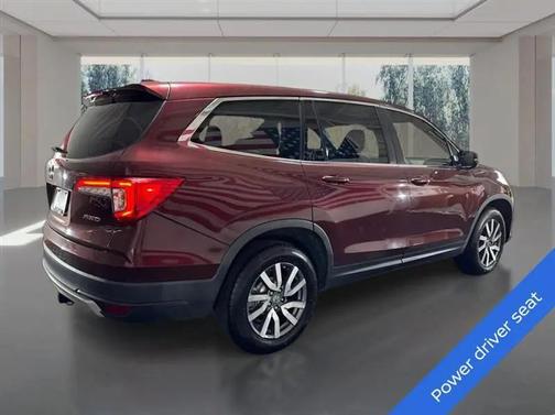 Maroon 2020 Honda Pilot AWD EX