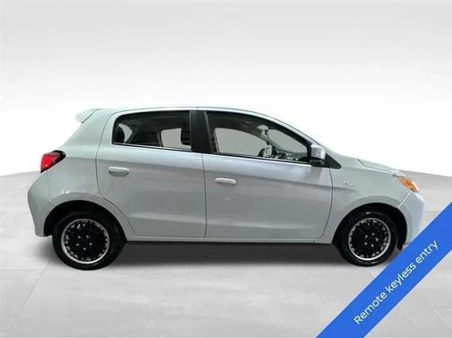 White Diamond 2021 Mitsubishi Mirage LE