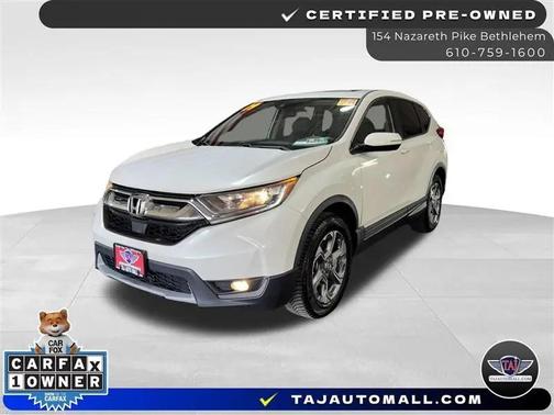 Platinum White Pearl 2019 Honda CR-V EX-L
