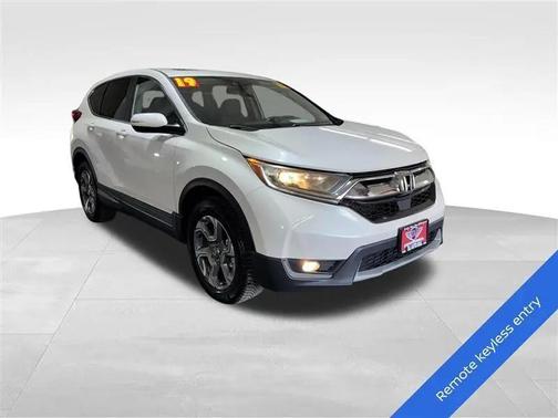 Platinum White Pearl 2019 Honda CR-V EX-L