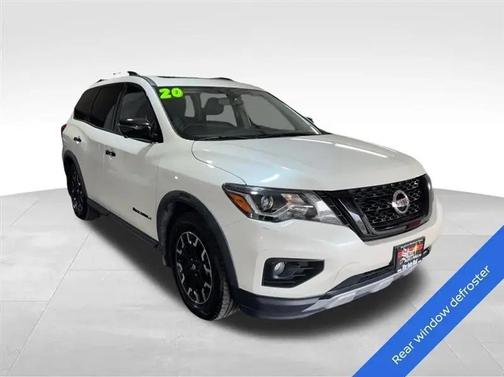 Pearl White Tricoat 2020 Nissan Pathfinder SL 4WD