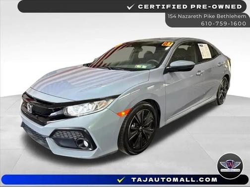 Gray 2019 Honda Civic EX