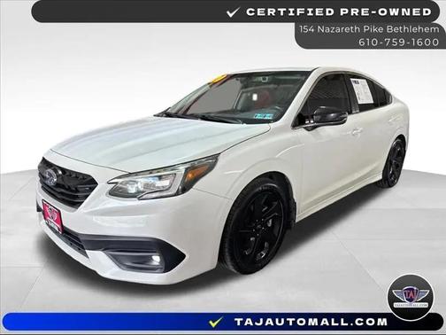 Crystal White Pearl 2020 Subaru Legacy Sport