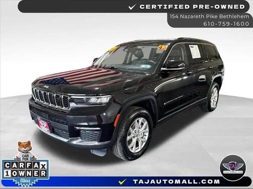 Diamond Black Crystal Pearlcoat 2021 Jeep Grand Cherokee L Limited