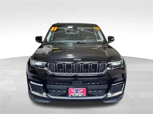 Diamond Black Crystal Pearlcoat 2021 Jeep Grand Cherokee L Limited