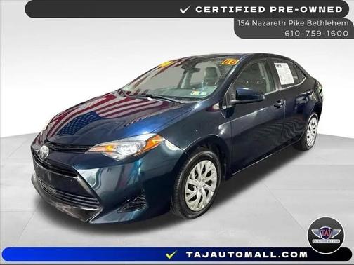 Galactic Aqua Mica 2018 Toyota Corolla LE